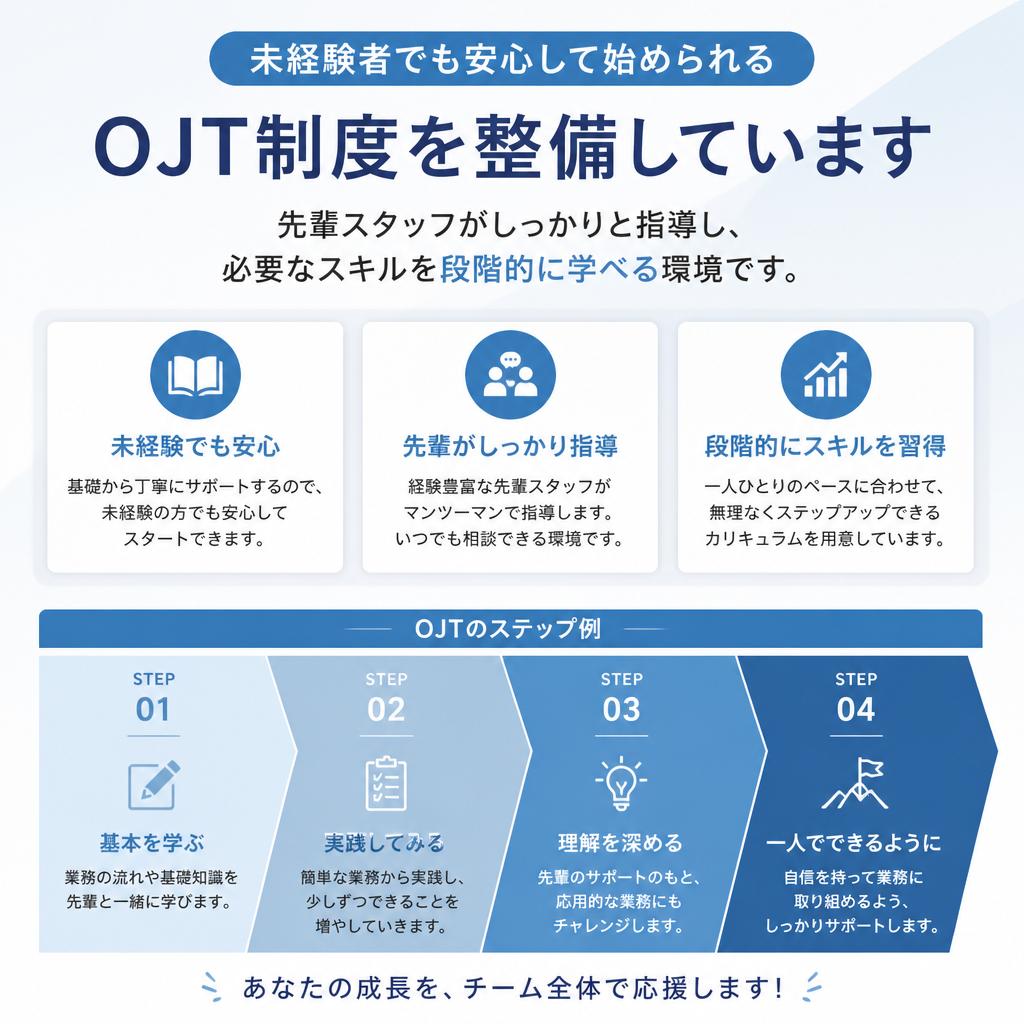 充実の教育体制