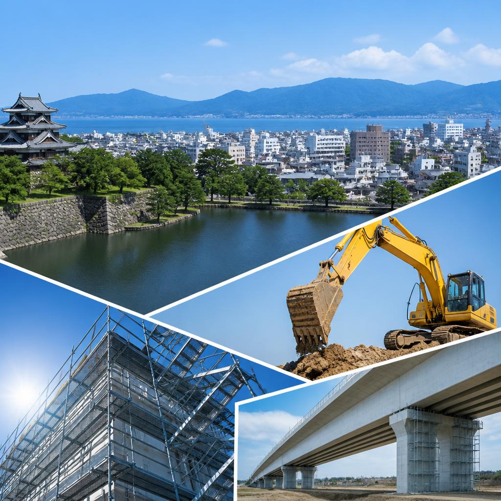 松江から近くて安心！転職者必見の建設業界求人