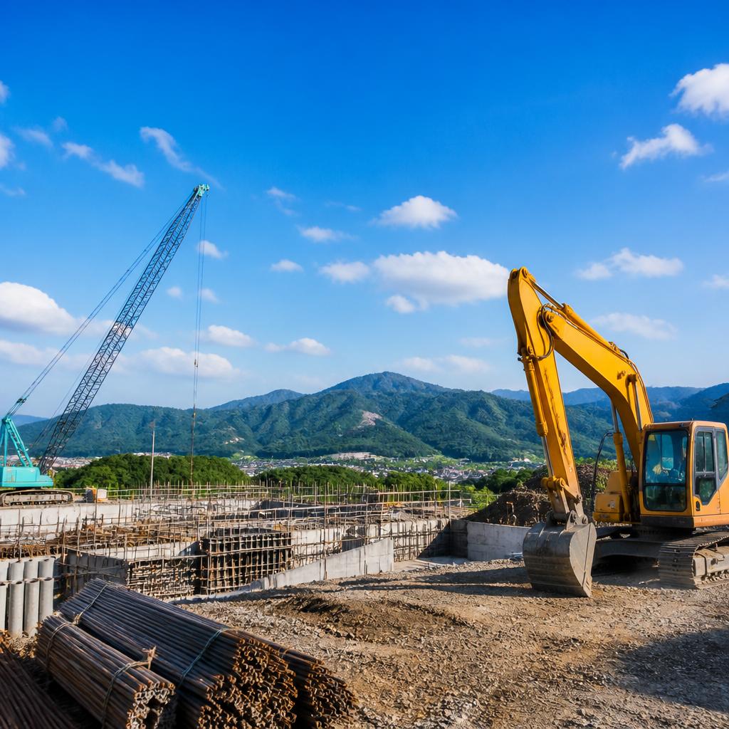 地元安来での建設業界で正社員として活躍しよう